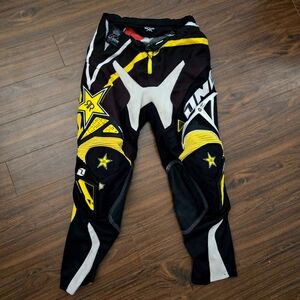 Rockstar One Defcon Motorcross Pants Dirtbike Bottoms Gear 32 Men
